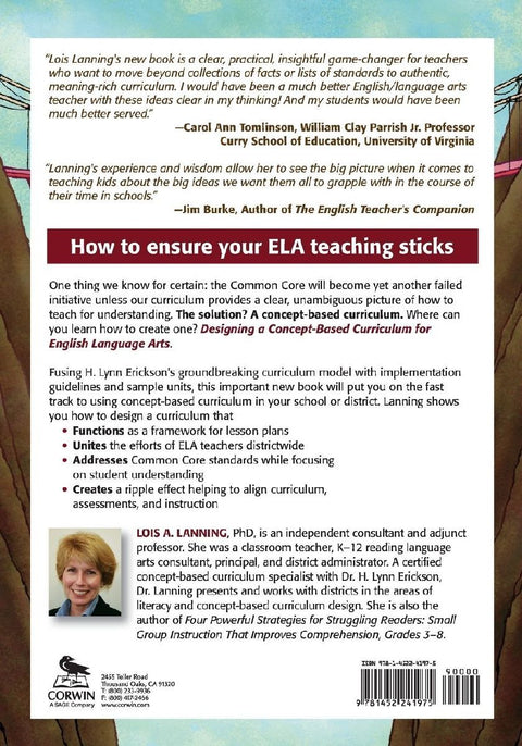 Designing a Concept-Based Curriculum for English Language Arts