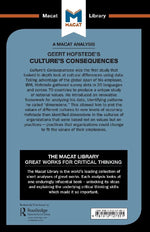 An Analysis of Geert Hofstede's Culture's Consequences