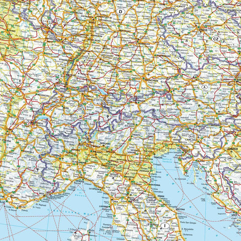 freytag & berndt Straßenkarte Europa physisch 1:3,5 Mio.