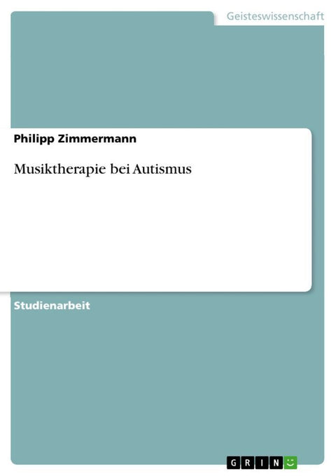 Musiktherapie bei Autismus