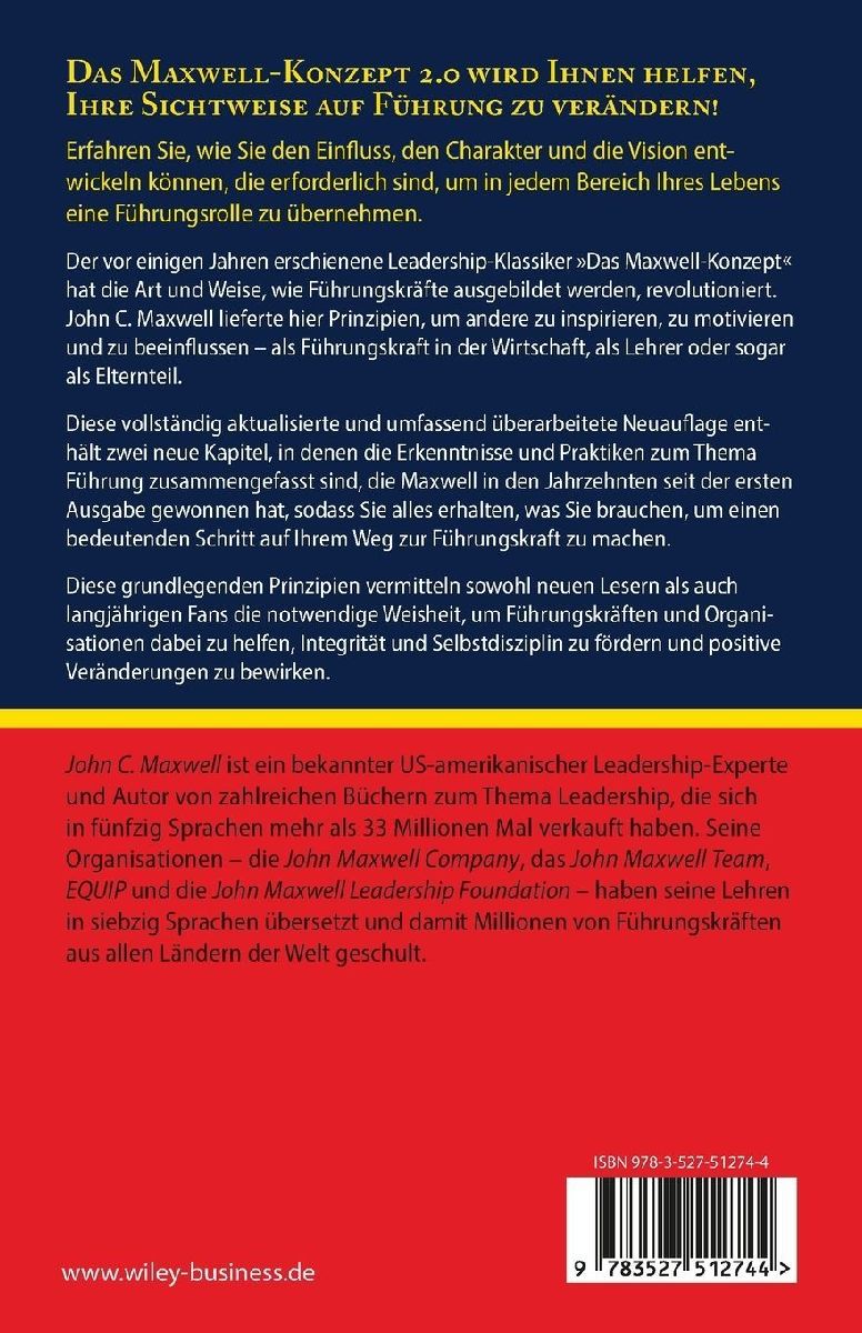 Das Maxwell-Konzept 2.0 (Rückseite)