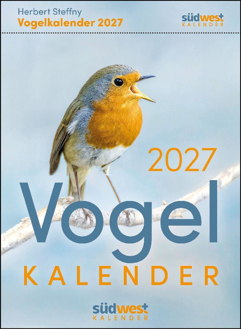 Vogelkalender 2027 - Tagesabreißkalender zum Aufstellen oder Aufhängen