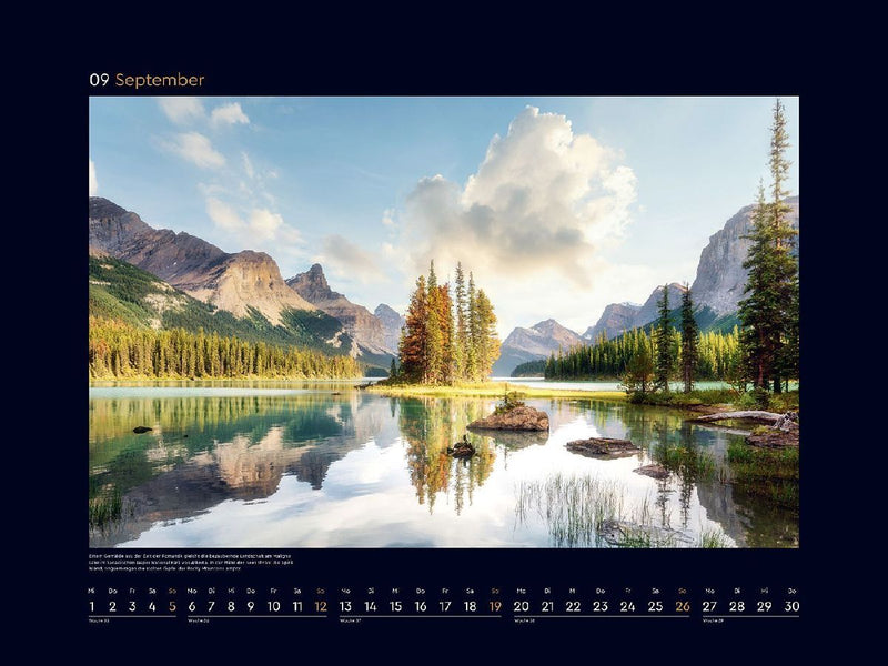 Schönheit des Nordens - KUNTH Wandkalender 2027 (Innenansicht)