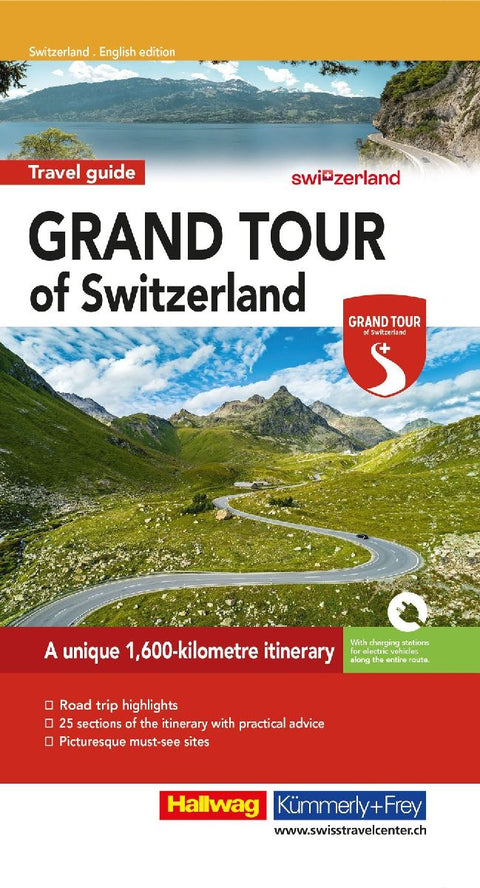Hallwag Reiseführer Grand Tour of Switzerland, englische Ausgabe