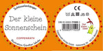 Schlüsselanhänger Der kleine Sonnenschein (Rückseite)