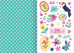 I Love Summer - Sticker-Liebe (Innenansicht)