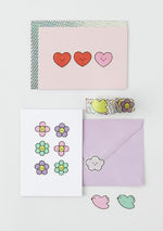 Washi Sticker Chingu FSC MIX, 200 Stk/Rolle