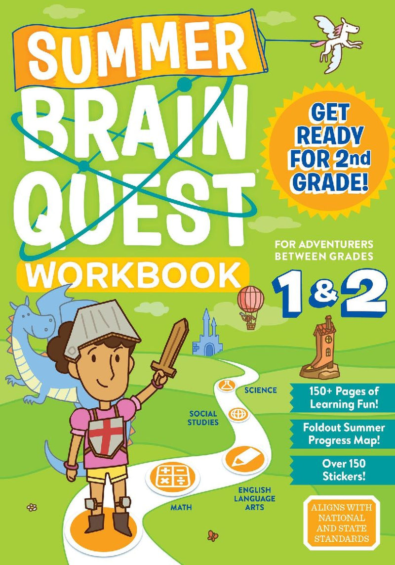 Summer Brain Quest Workbook Between Grades 1 & 2