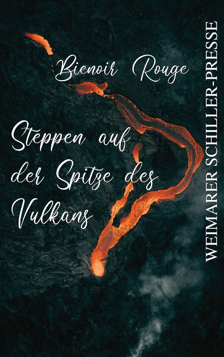 Steppen auf der Spitze des Vulkans