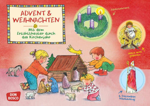 Advent und Weihnachten. Kamishibai Bildkartenset