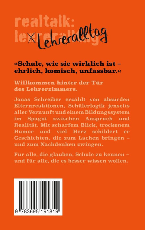 Realtalk: Lehreralltag