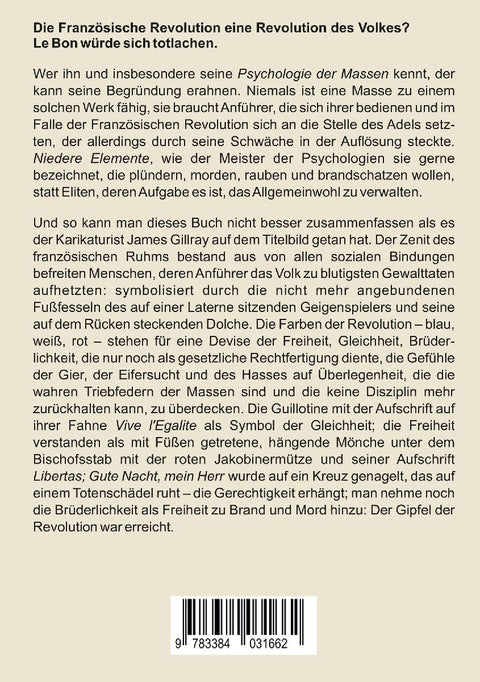 Die Französische Revolution und die Psychologie der Revolutionen