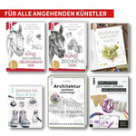 Die Kunst des Zeichnens Übungsbuch - Tiere. Mit neuem Trainingskonzept