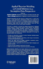Applied Bayesian Modeling and Causal Inference from Incomplete-Data Perspectives