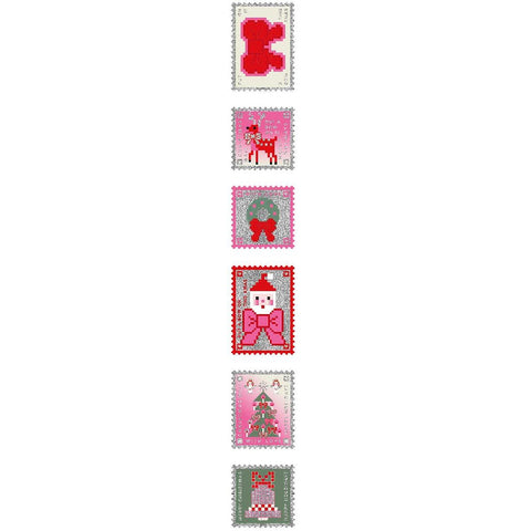 Sticker Weihnachtspost FSC MIX, 100 Stk.