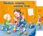 Glücklich, traurig, wütend, froh