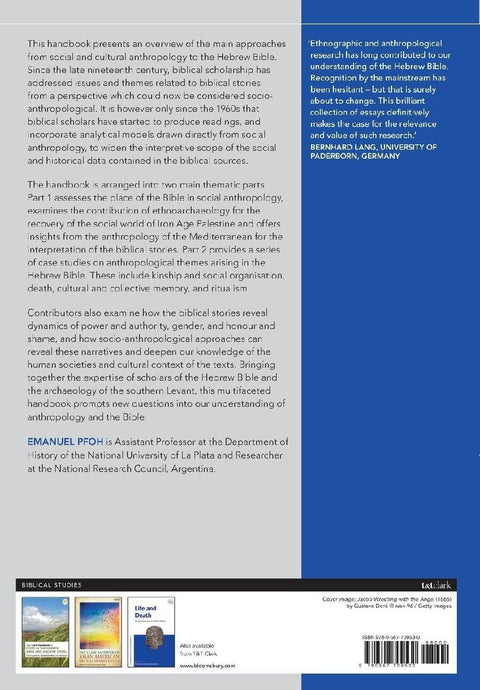 T&T Clark Handbook of Anthropology and the Hebrew Bible