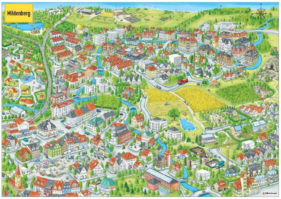 Poster - Eine Ansicht von Mildenberg