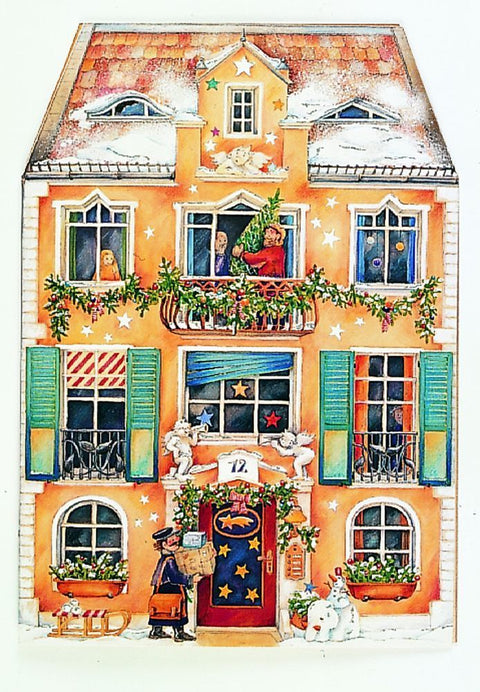 Aufstell-Adventskalender - Im Weihnachtshaus