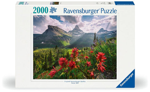 Erwachsenenpuzzle 2000 Teile - Unberührte Berge