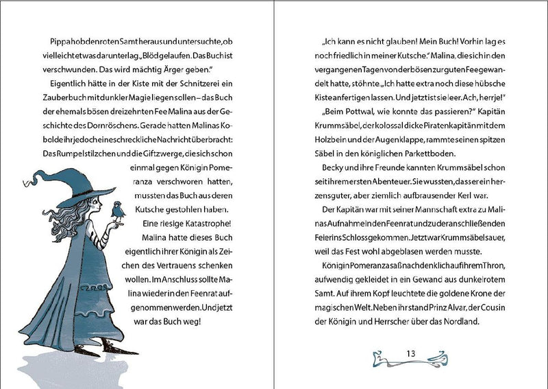 Das Bücherschloss (Band 6) - Schülerin der dunklen Magie (Innenansicht)