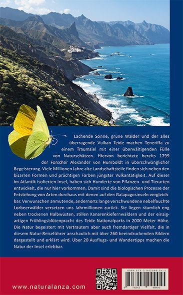 Teneriffa - Blaue Finken - Blütenpracht (Rückseite)