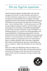 Wie ein Vogel im Aquarium (Rückseite)