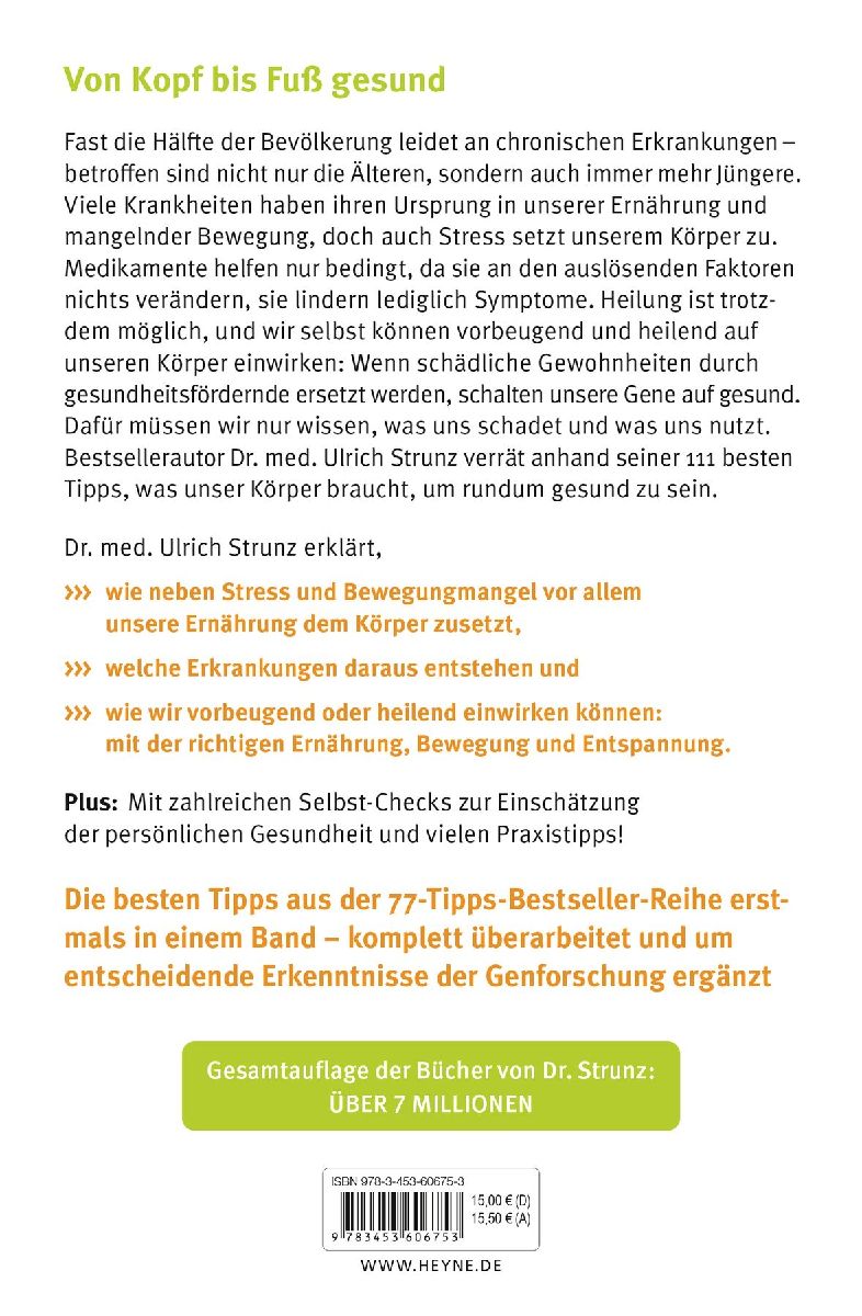 111 Tipps für einen gesunden Körper (Innenansicht)