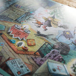 Die kleine Hexe. Adventskalender (Innenansicht)