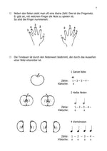 Klavierschule für Kinder, Band 1 (Innenansicht)