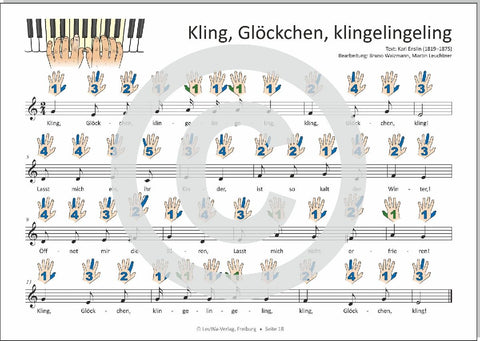 Einfacher!-Geht-Nicht: 24 Weihnachtslieder für Klavier und Keyboard mit CD