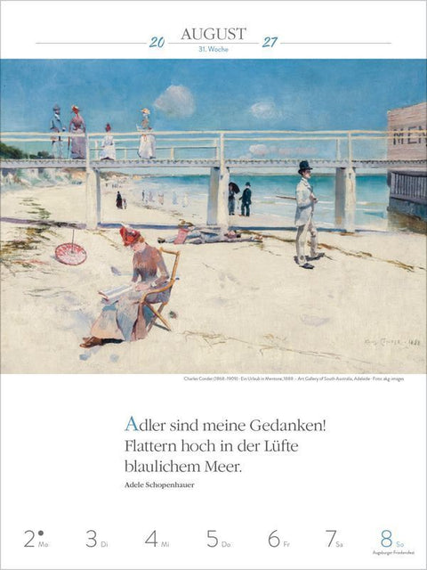 Literaturkalender Frauen lieben Lesen 2027
