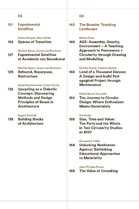 Crafting Circularity