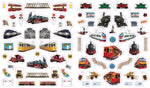 Eyelike Stickers: Trains (Innenansicht)