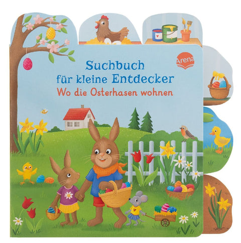 Suchbuch für kleine Entdecker. Wo die Osterhasen wohnen