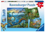Faszination Dinosaurier. Puzzle 3 X 49 Teile