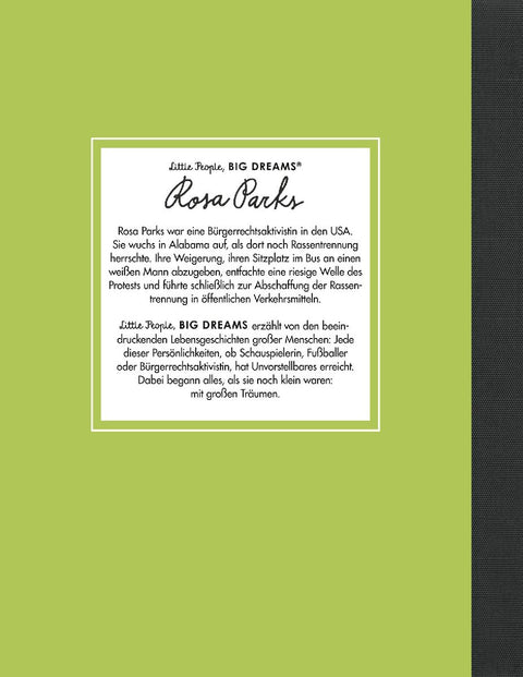 Rosa Parks - Little People, BIG DREAMS (Deutsche Ausgabe)