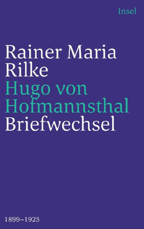 Briefwechsel 1899-1925