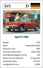 Quartett: Autos der 70er (Innenansicht)
