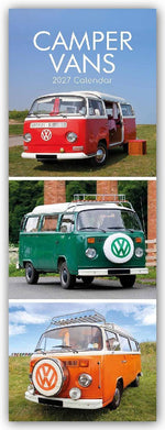 Camper - Camper Vans - Slimline-Kalender 2027