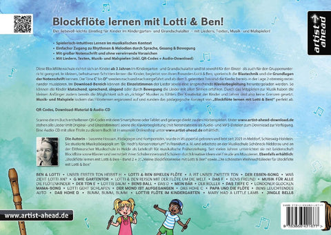 Blockflöte lernen mit Lotti & Ben!