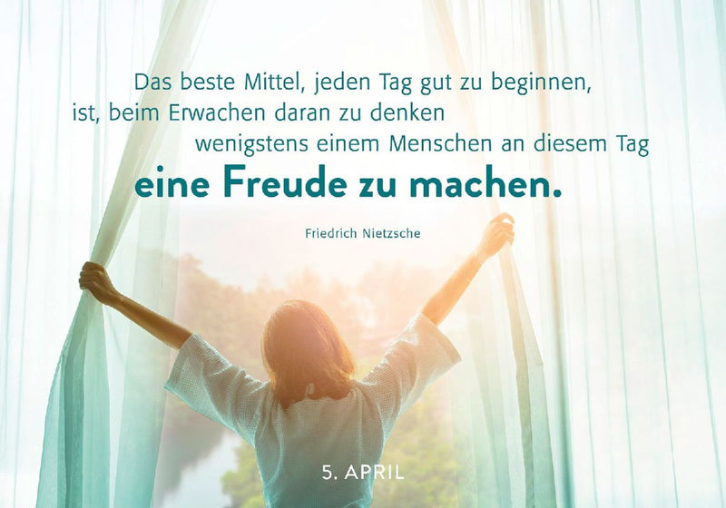 365 mal Zuversicht (Innenansicht)