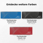 ZETTLER Tischkalender Classic red 2027