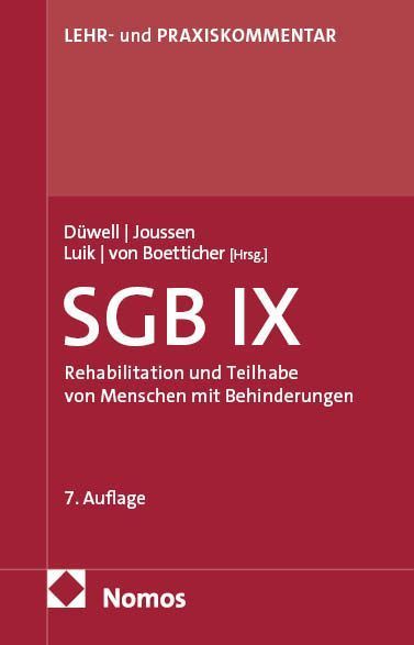 Sozialgesetzbuch IX: SGB IX