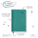 TRÖTSCH - Buchkalender A5 Aqua 2027