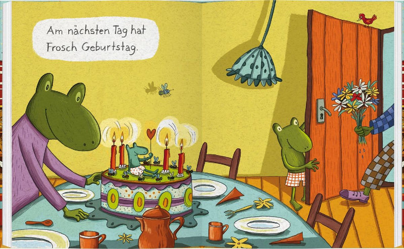 Sag mal DANKE, du Frosch! (Innenansicht)
