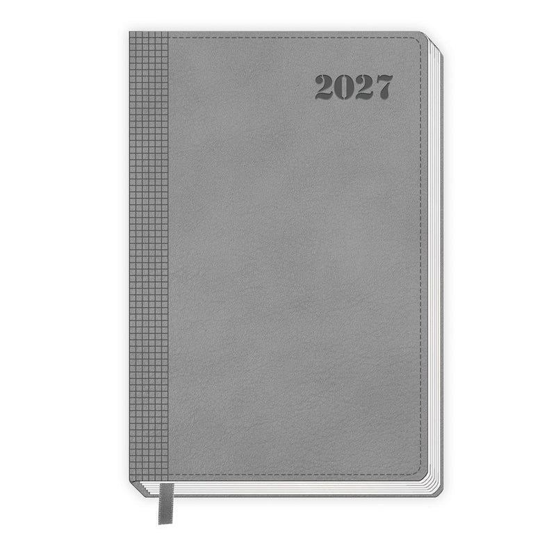 TRÖTSCH - Buchkalender A5 Grau 2027