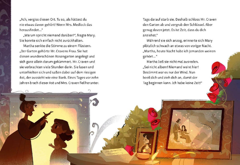 Der geheime Garten (Illustrierte Kinderbuchklassiker) (Innenansicht)