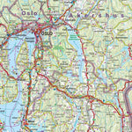 freytag & berndt Straßenkarte Norwegen 1:600.000 (Innenansicht)