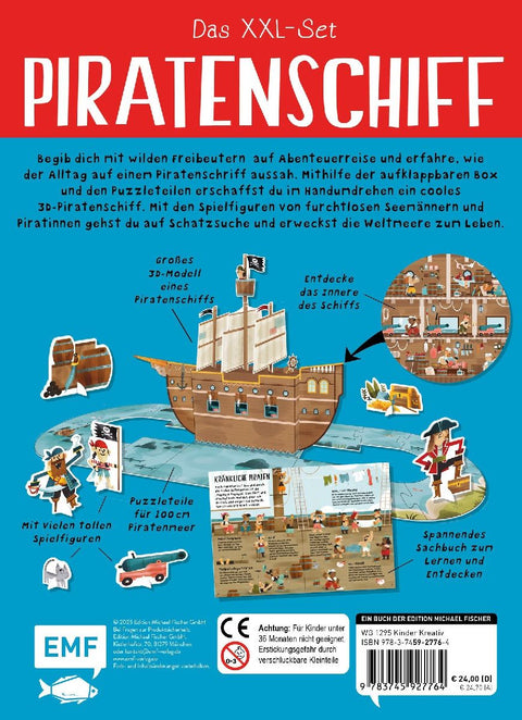 Das XXL-Set - Bauen, Wissen, Spielen: Piratenschiff